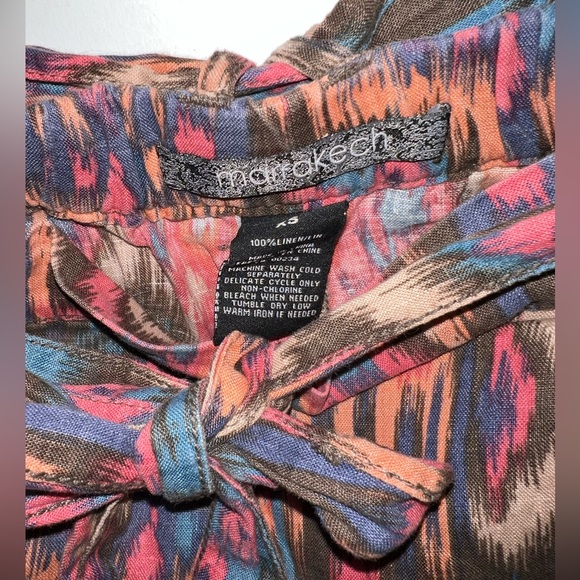 Anthropology Patterned Pants - Picture 2 of 2